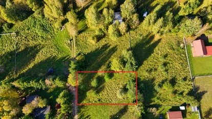 Działka rekreacyjna 1000 m2 nad jeziorem Roś  - zdjęcie 9