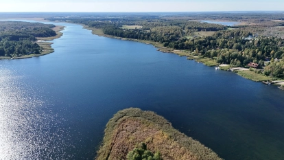 Działka rekreacyjna 1000 m2 nad jeziorem Roś  - zdjęcie 4