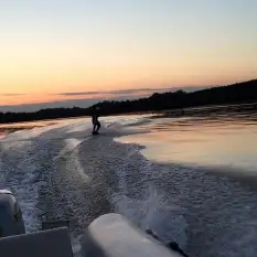 Holowanie za motorówką - zdjęcie 5