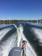 Holowanie za motorówką - zdjęcie 6