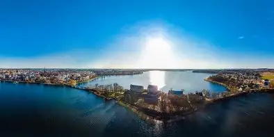 Ełk, jezioro Ełckie, ulica Zamkowa