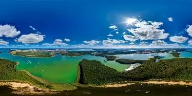 Jezioro Kisajno, wyspa Duży Ostrów