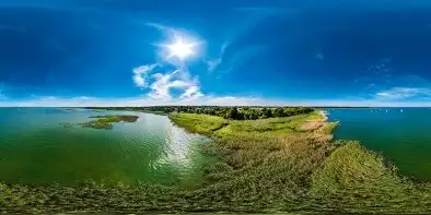 Jezioro Śniardwy, niedaleko Popielna