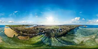 Most w Malinówce Wielkiej, jezioro Łaśmiady