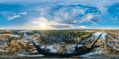 Jeziora Patelnia, Kruklin i rzeka Sapina