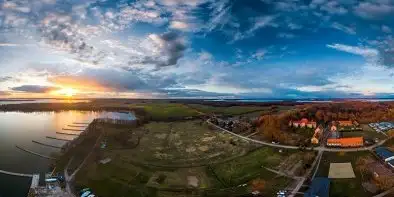 Zachód słońca nad Sztynortem