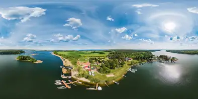 Siedlisko Wierzba i jezioro Bełdany, maj 2022