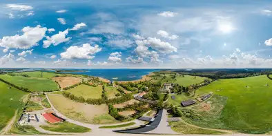 Popielno i jezioro Śniardwy, maj 2022 r.