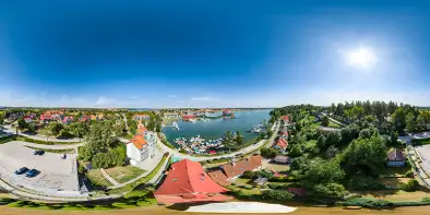 Mikołajki i jezioro Mikołajskie, sierpień 2022 r.