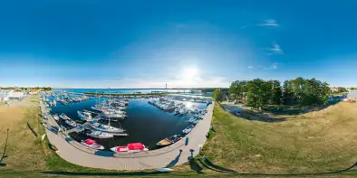 Ekomarina w Giżycku, wrzesień 2022 r.