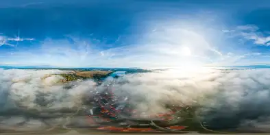 Mgły nad Rynem, wrzesień 2022 r.