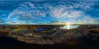 Ogonki, jezioro Święcajty i Stręgiel