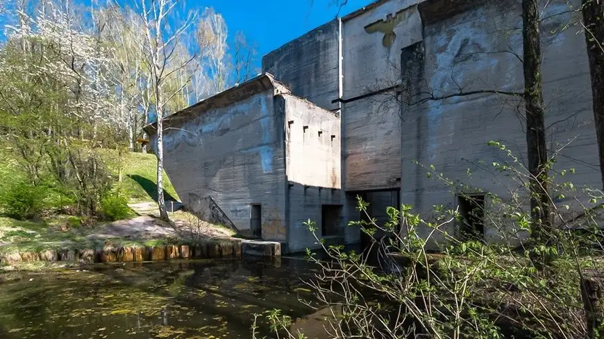 Nieukończona ale bardzo znana śluza na Mazurach?