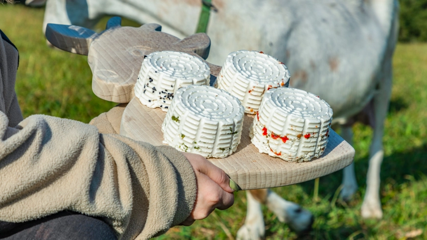 Chèvre au lait– tam, gdzie smak spotyka osobowość