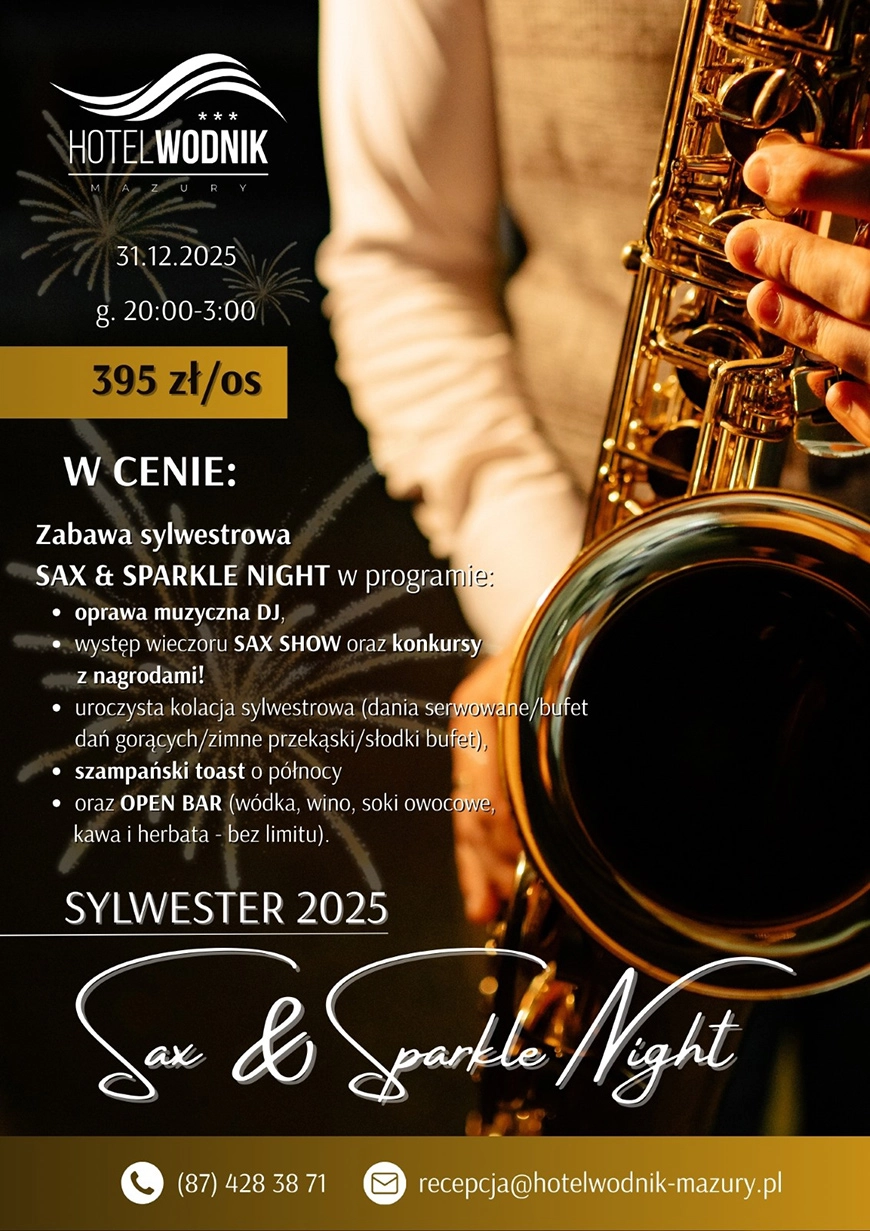 Hotel Wodnik w Giżycku tętni życiem także po sezonie. Jesień i zima w rytmie tańca!