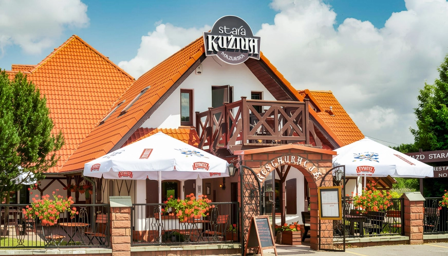 Restauracja Stara Kuźnia Mazurska w Ogonkach