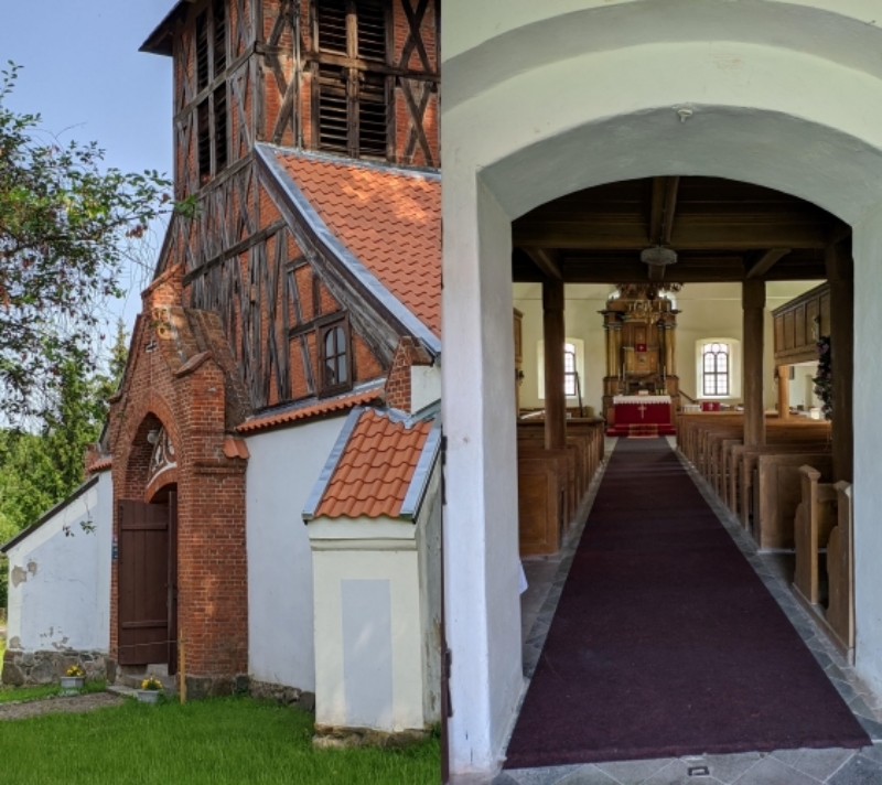 Mazurski, zabytkowy kościół przeszedł remont dachu