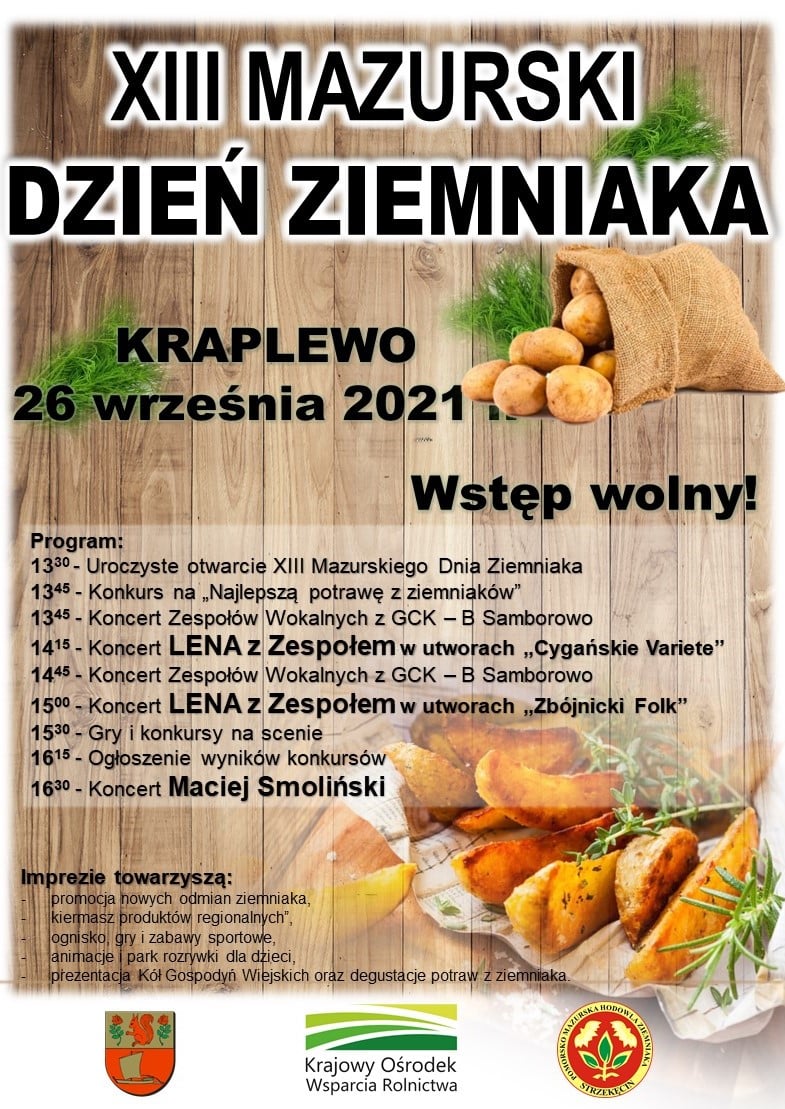 XIII Mazurski Dzień Ziemniaka w Kraplewie