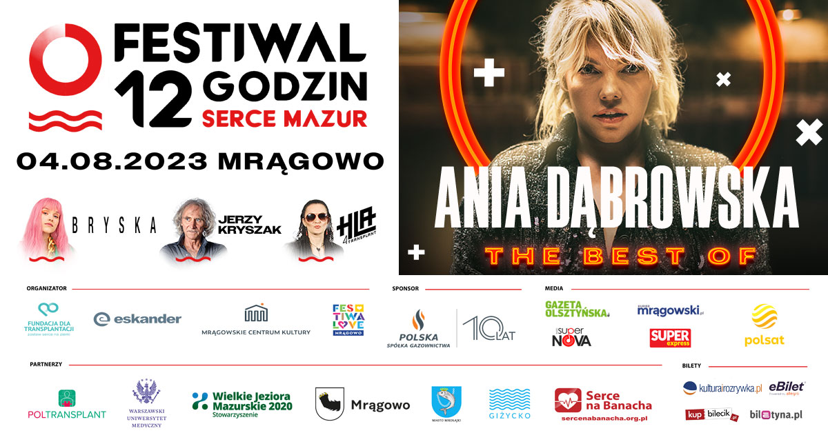Festiwal 12 Godzin Dla Serca w Mrągowie