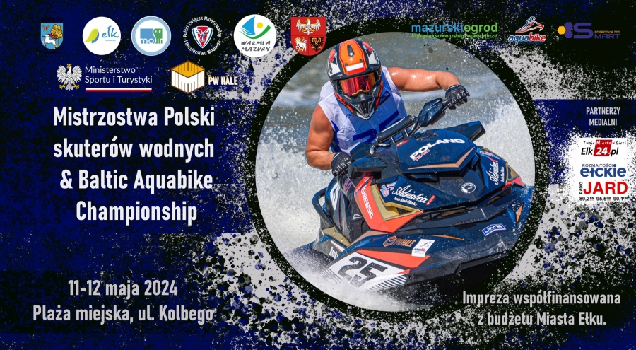 Mistrzostwa Polski skuterów wodnych & Baltic Aquabike Championship w Ełku na Mazurach