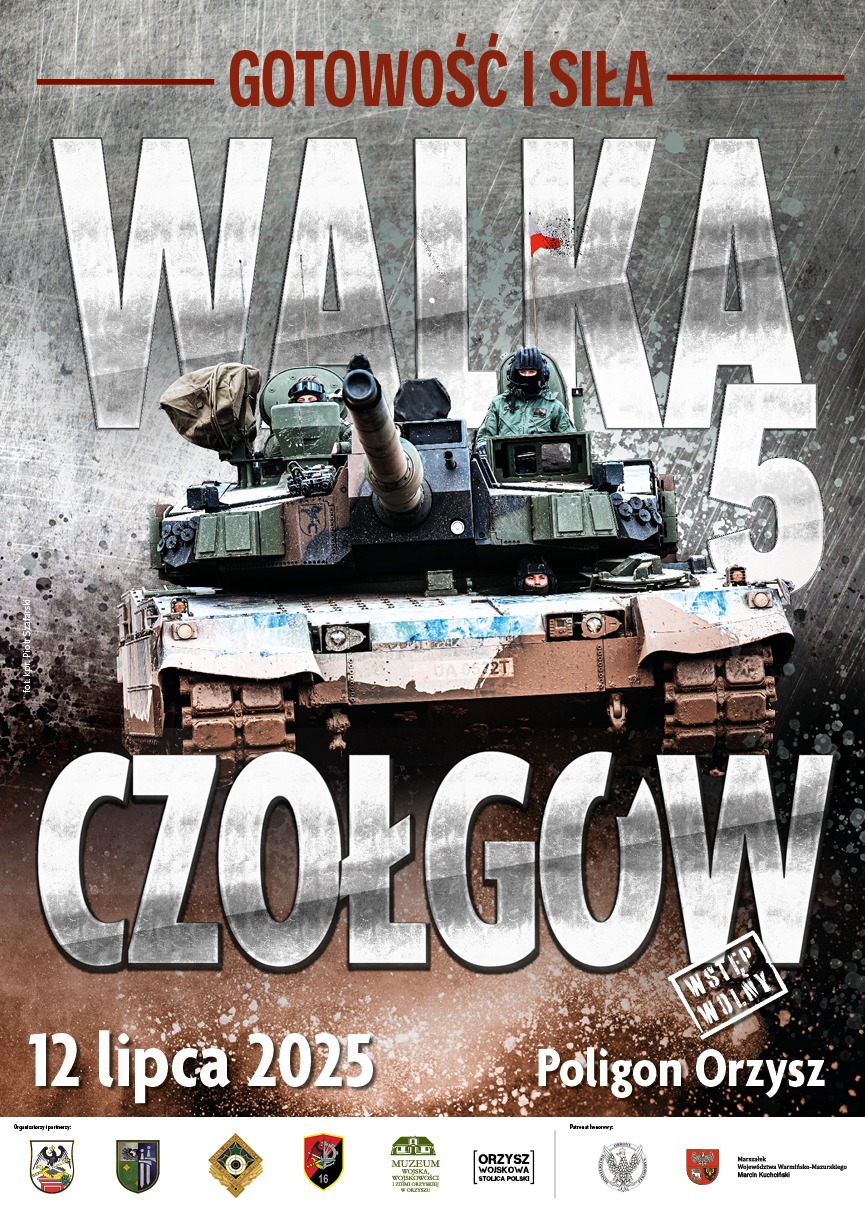 Po raz piąty czołgi spotkają się w bitwie w Orzyszu na Mazurach