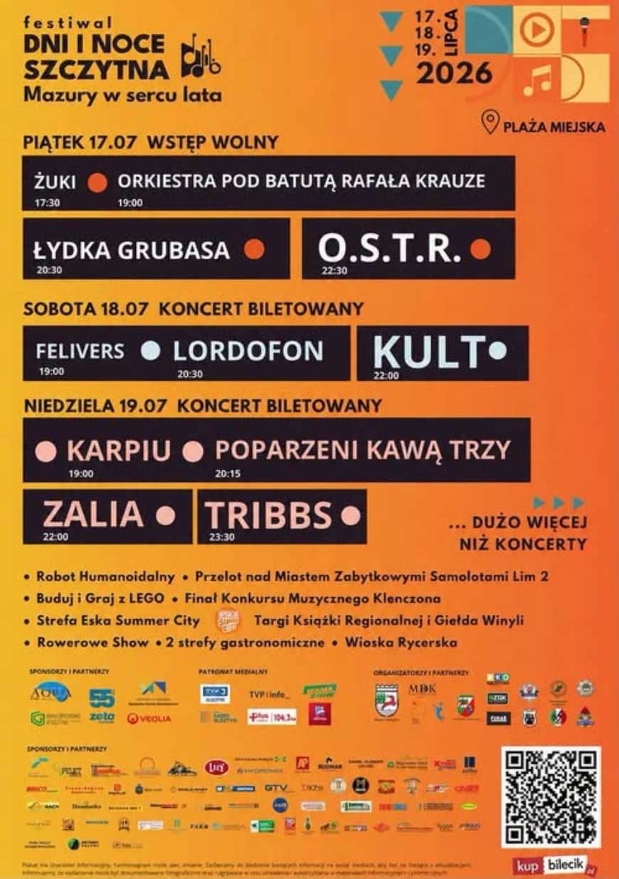 Nadchodzą Dni i Noce Szczytna. Na scenie zagra Kult