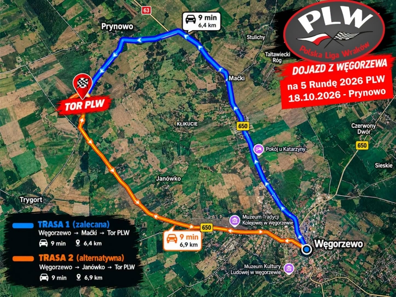 Ryk silników i dawka spalin na Mazurach. Przed nami V Runda Wrak Race 2026 w Prynowie!