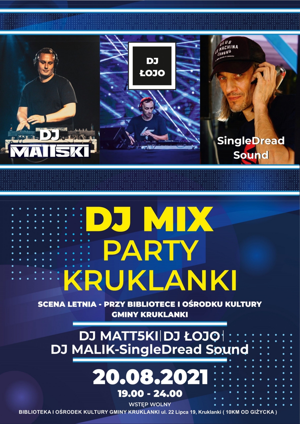 DJ Mix Party w Kruklankach