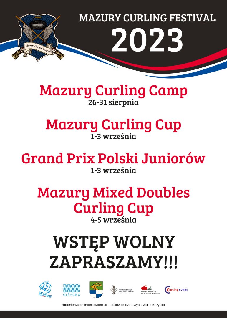 Mazury Curling Festival 2023 w Giżycku