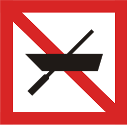 A. 16 - Zakaz ruchu statków
