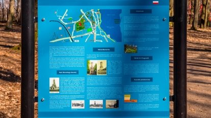 Wieża Bismarcka, cmentarze - Mrągowo