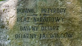 Dawny ołtarz ofiarny Jaćwingów