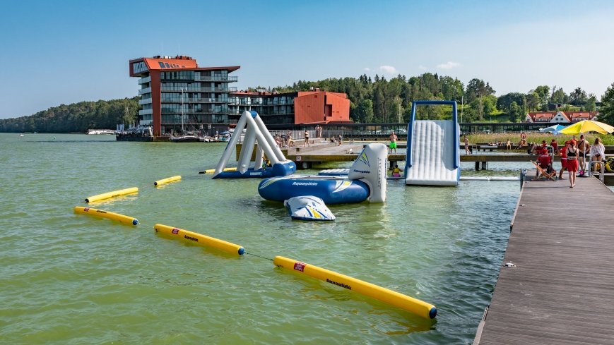 Wodny Tor Przeszkód Mikołajki - zdjęcie 1