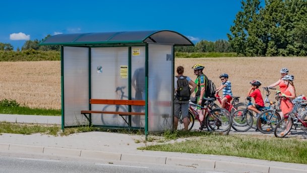 Parking dla rowerów - plaża - zdjęcie 3