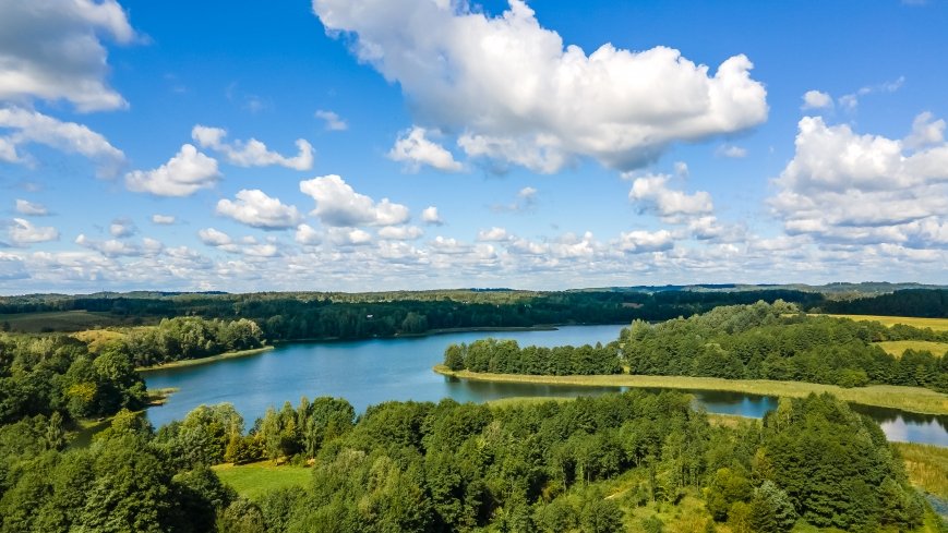 Jezioro Zdrężno k. Ełku - zdjęcie 1