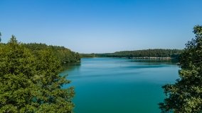 Jezioro Dłużek k. Jedwabna - zdjęcie 13