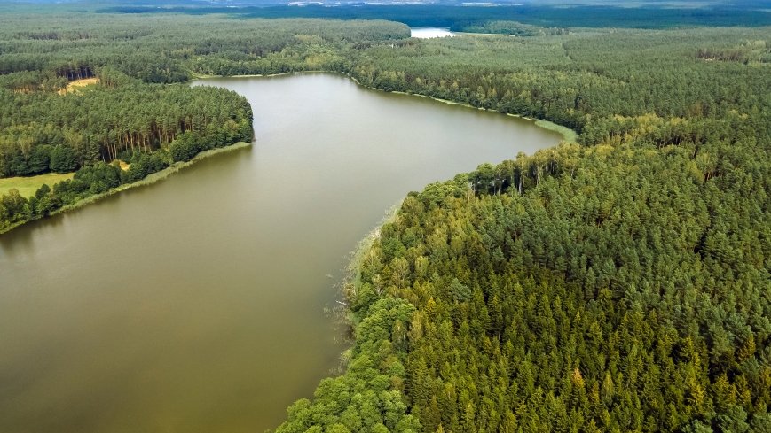 Jezioro Średnie k. Jedwabna - zdjęcie 1