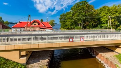 Most Święcajty - Stręgiel