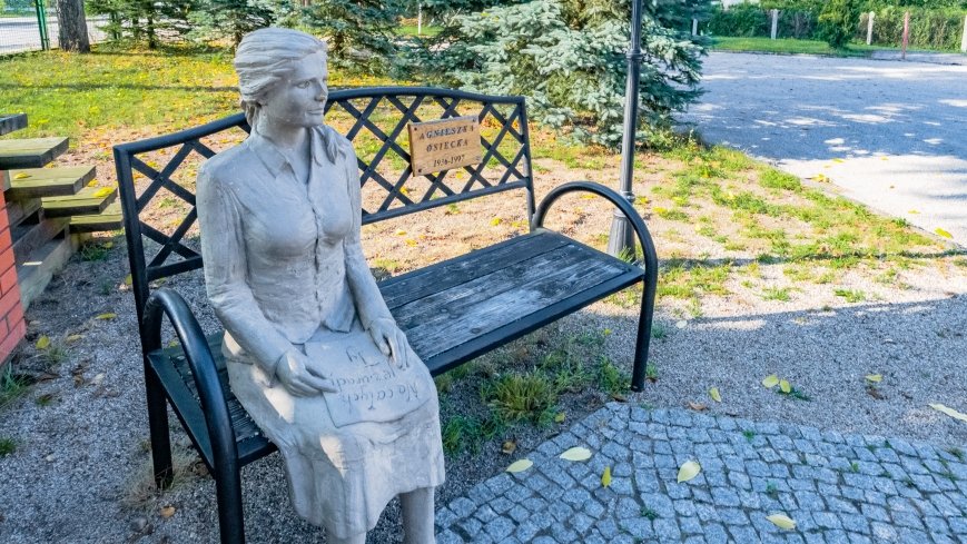 Ławeczka Agnieszki Osieckiej - zdjęcie 1