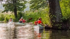 Spływ kajakowy - rzeka Dajna - Piecki - rzeka Guber - zdjęcie 6