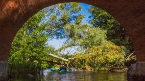 Spływ kajakowy - rzeka Dajna - Piecki - rzeka Guber - zdjęcie 5