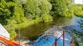 Spływ kajakowy - rzeka Lega - zdjęcie 9