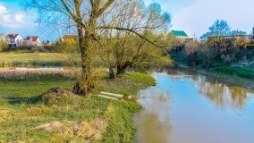 Spływ kajakowy - rzeka Łyna - zdjęcie 6