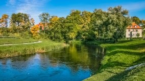 Spływ kajakowy - rzeka Łyna - zdjęcie 3