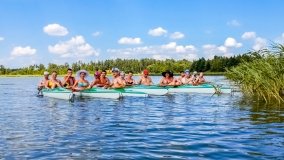 Spływ kajakowy - rzeka Orzysza - zdjęcie 14