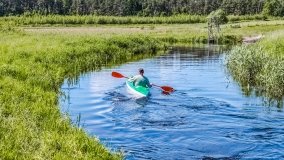 Spływ kajakowy - rzeka Orzysza - zdjęcie 10