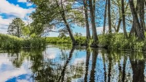 Spływ kajakowy - rzeka Orzysza - zdjęcie 9