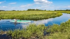 Spływ kajakowy - rzeka Orzysza - zdjęcie 3