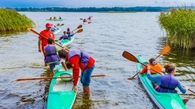 Spływ kajakowy - rzeka Sapina - jez. Święcajty - zdjęcie 131