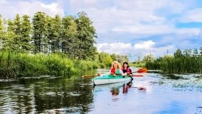Spływ kajakowy - rzeka Węgorapa - zdjęcie 16